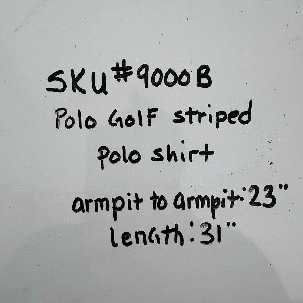 Polo‎ Ralph Lauren Mens Shirt Large Green Striped Golf Polo Outdoor Cotton Pony
